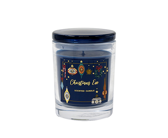 Christmas Scented Candle in Glass D8xH9.3cm