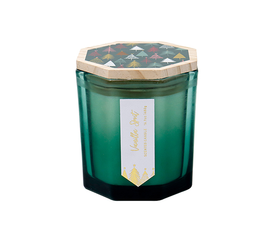 Christmas Scented Candle in Glass D10.5xH11cm