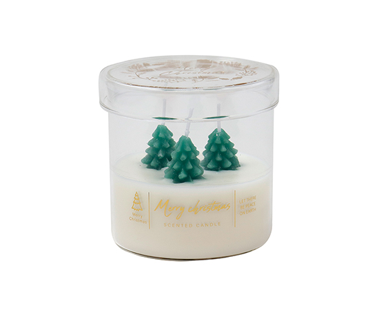 Christmas Scented Candle in Glass D10xH10cm